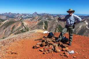 Jack atop Redcloud Peak-3660